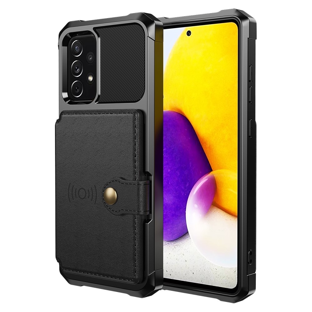 Funda con tarjetero Tough Multi-slot Samsung Galaxy A52 5G Negro