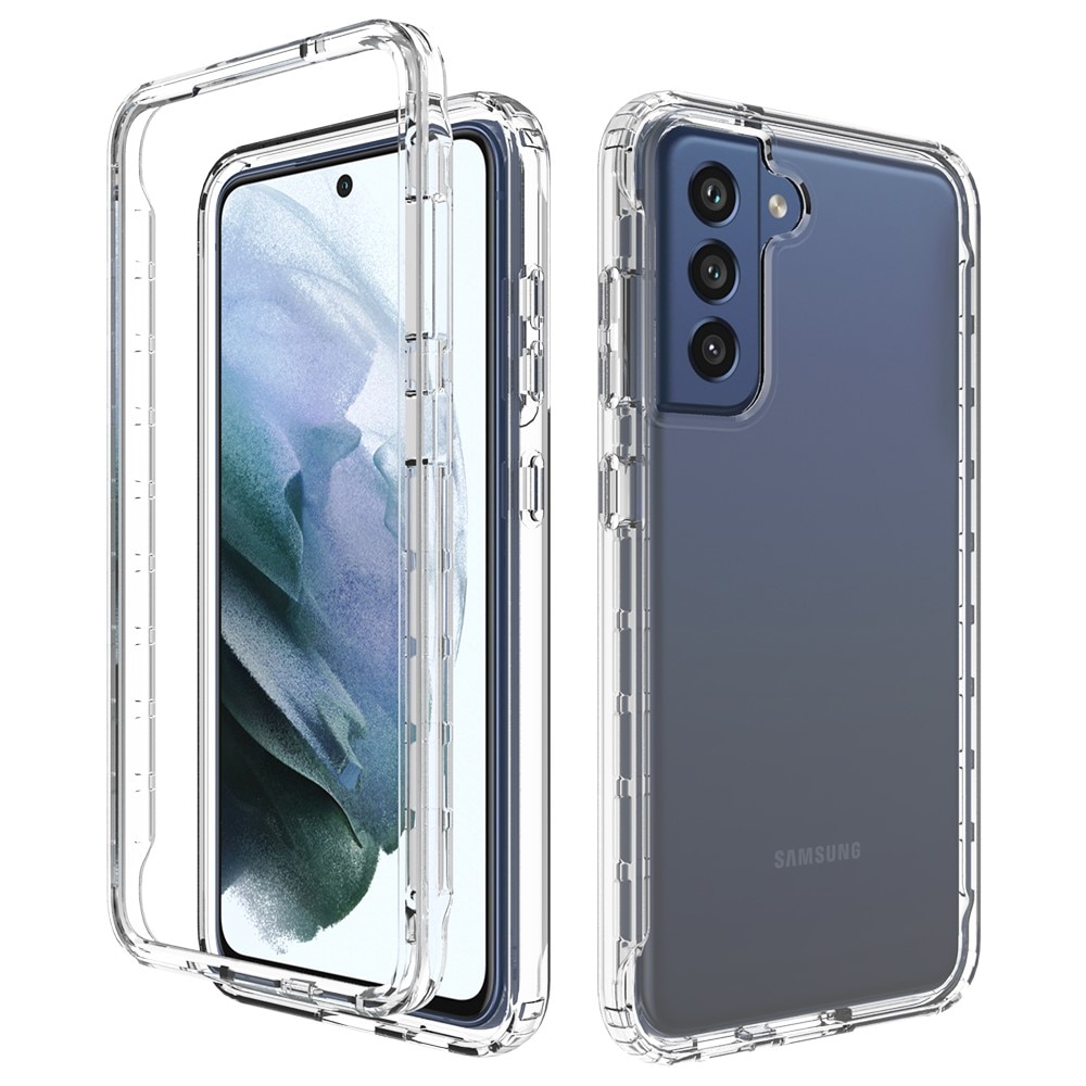 Funda con cobertura total Samsung Galaxy S21 FE Transparente