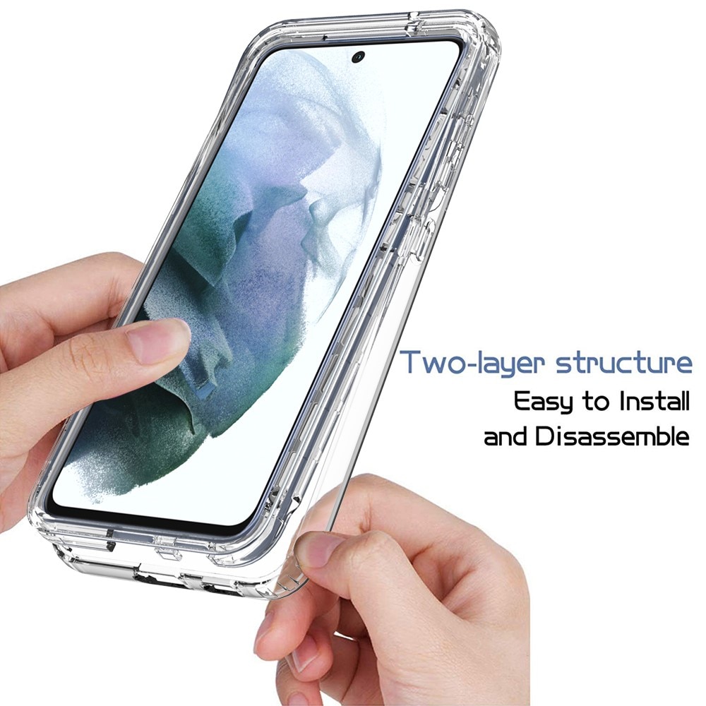 Funda con cobertura total Samsung Galaxy S21 FE Transparente