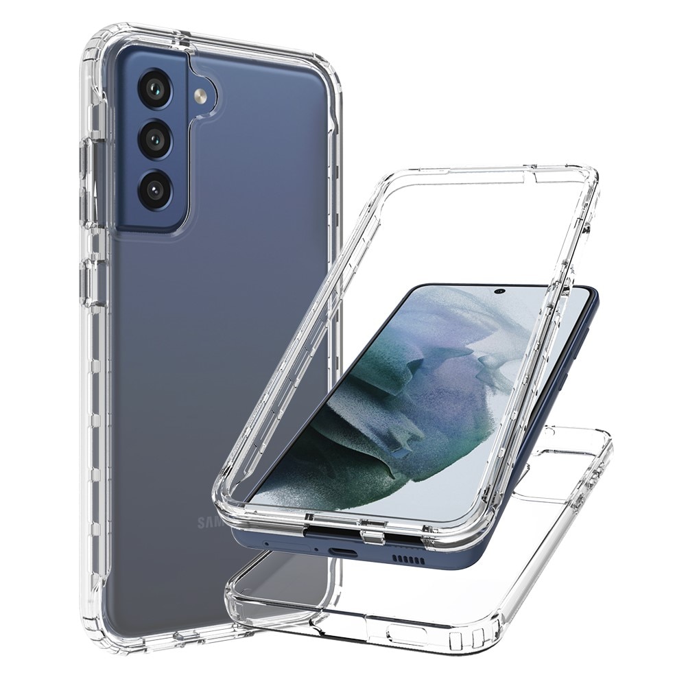 Funda con cobertura total Samsung Galaxy S21 FE Transparente