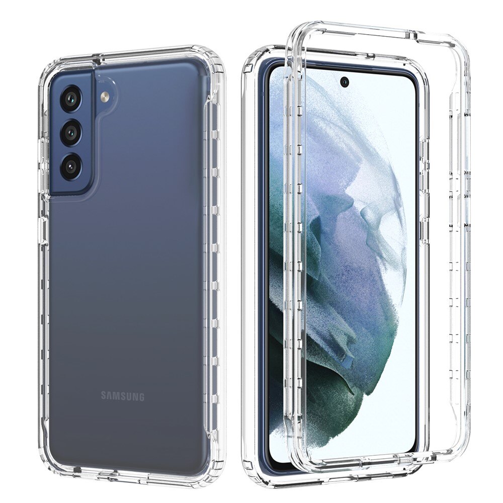 Funda con cobertura total Samsung Galaxy S21 FE Transparente
