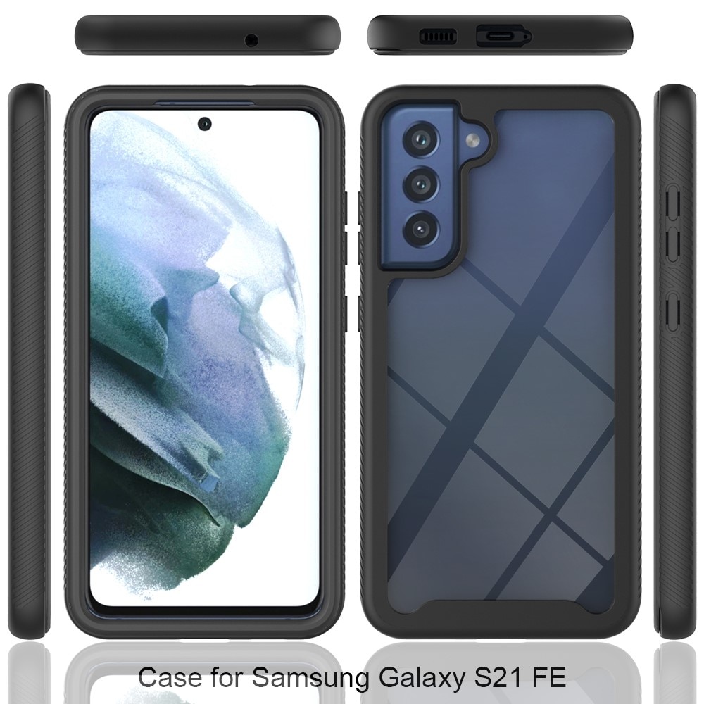 Funda con cobertura total Samsung Galaxy S21 FE Negro