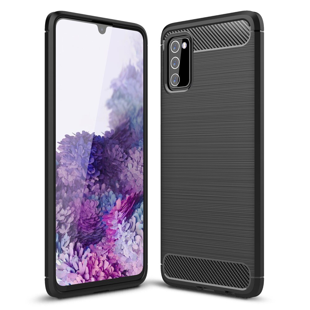 Funda Brushed TPU Case Samsung Galaxy A03s Black