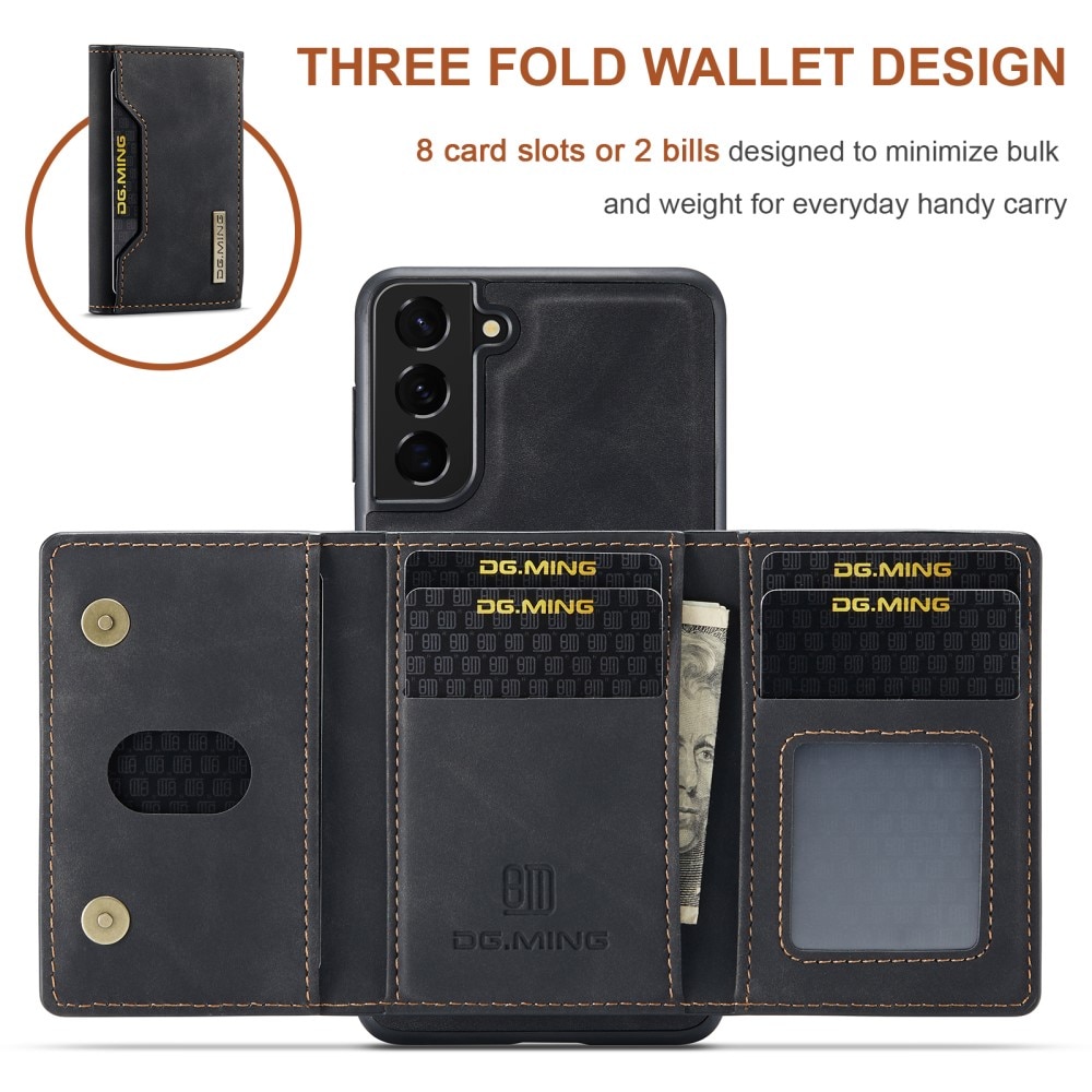 Funda Magnetic Card Slot Samsung Galaxy S21 FE Black