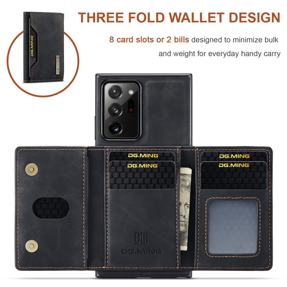 Funda Magnetic Card Slot Samsung Galaxy Note 20 Ultra Negro