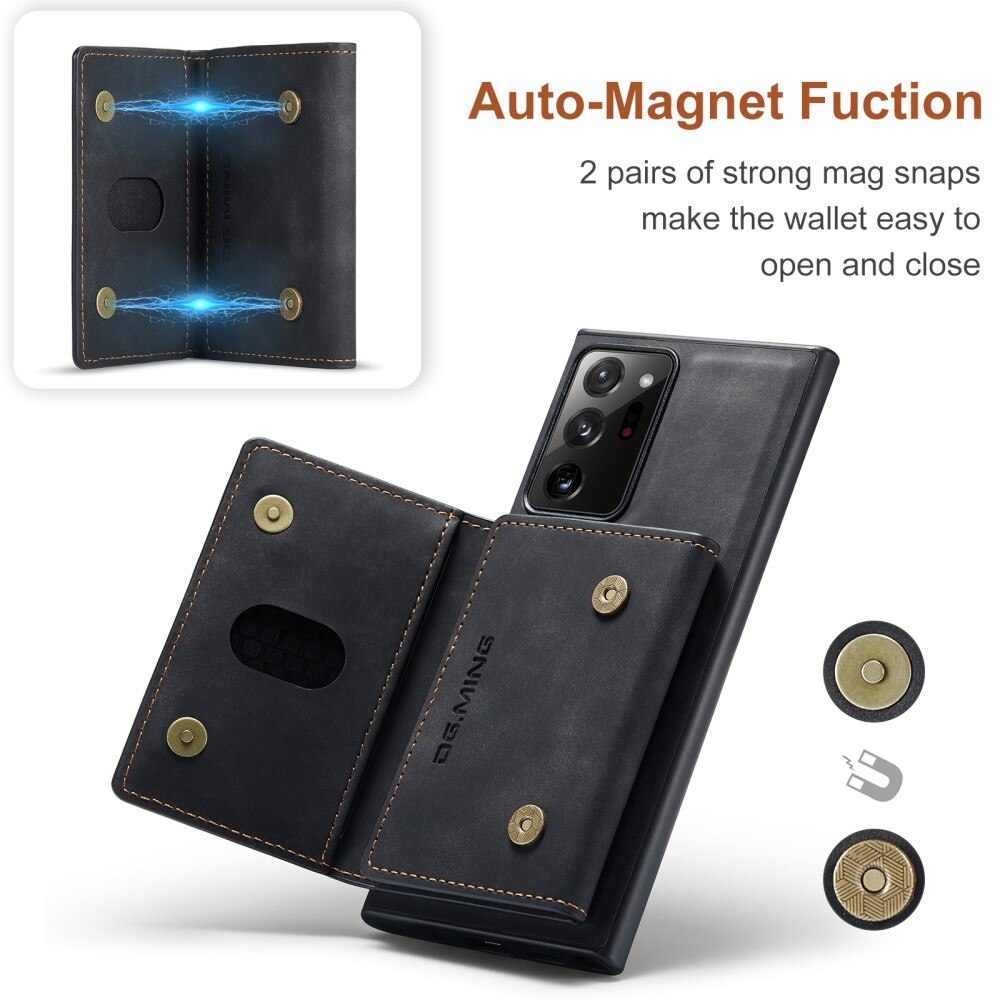 Funda Magnetic Card Slot Samsung Galaxy Note 20 Ultra Negro