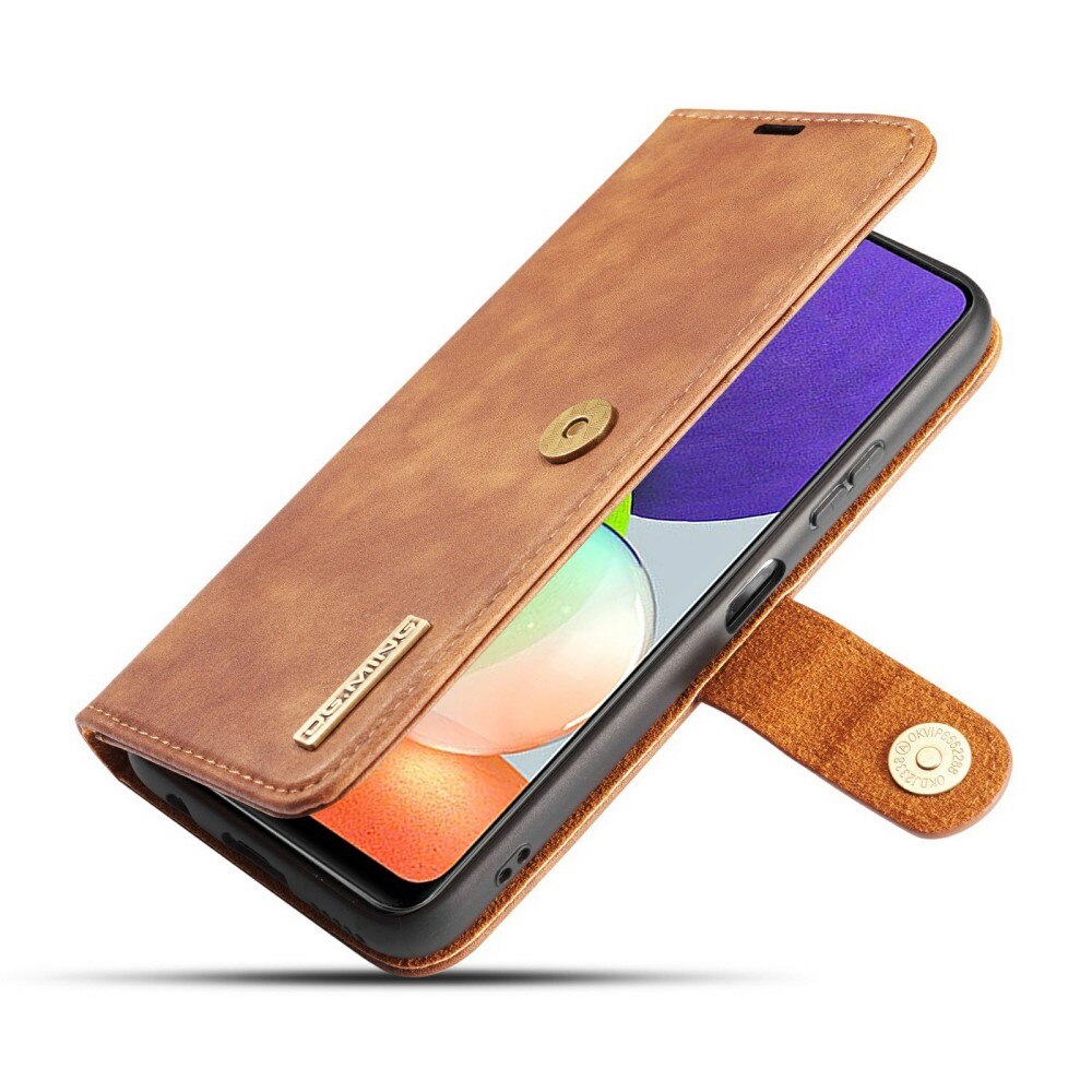 Cartera Magnet Wallet Samsung Galaxy A22 4G Cognac