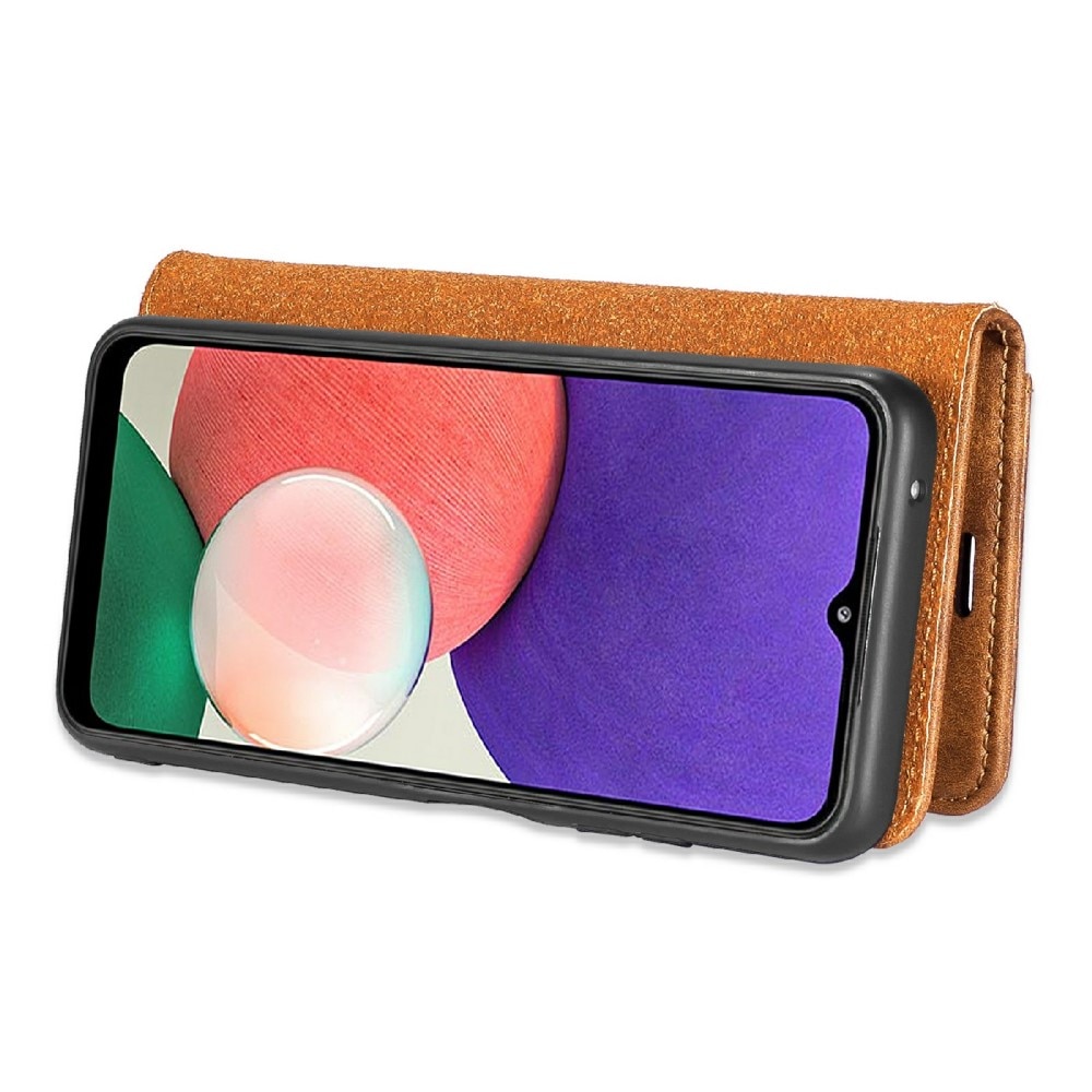 Cartera Magnet Wallet Samsung Galaxy A22 5G Cognac