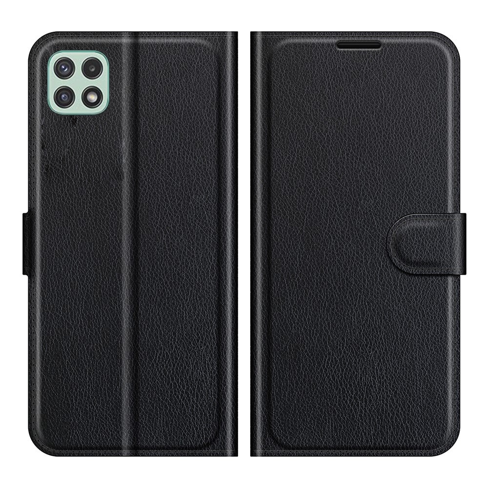 Funda cartera Samsung Galaxy A22 5G Negro