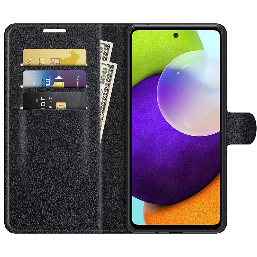 Funda cartera Samsung Galaxy A52 5G Negro
