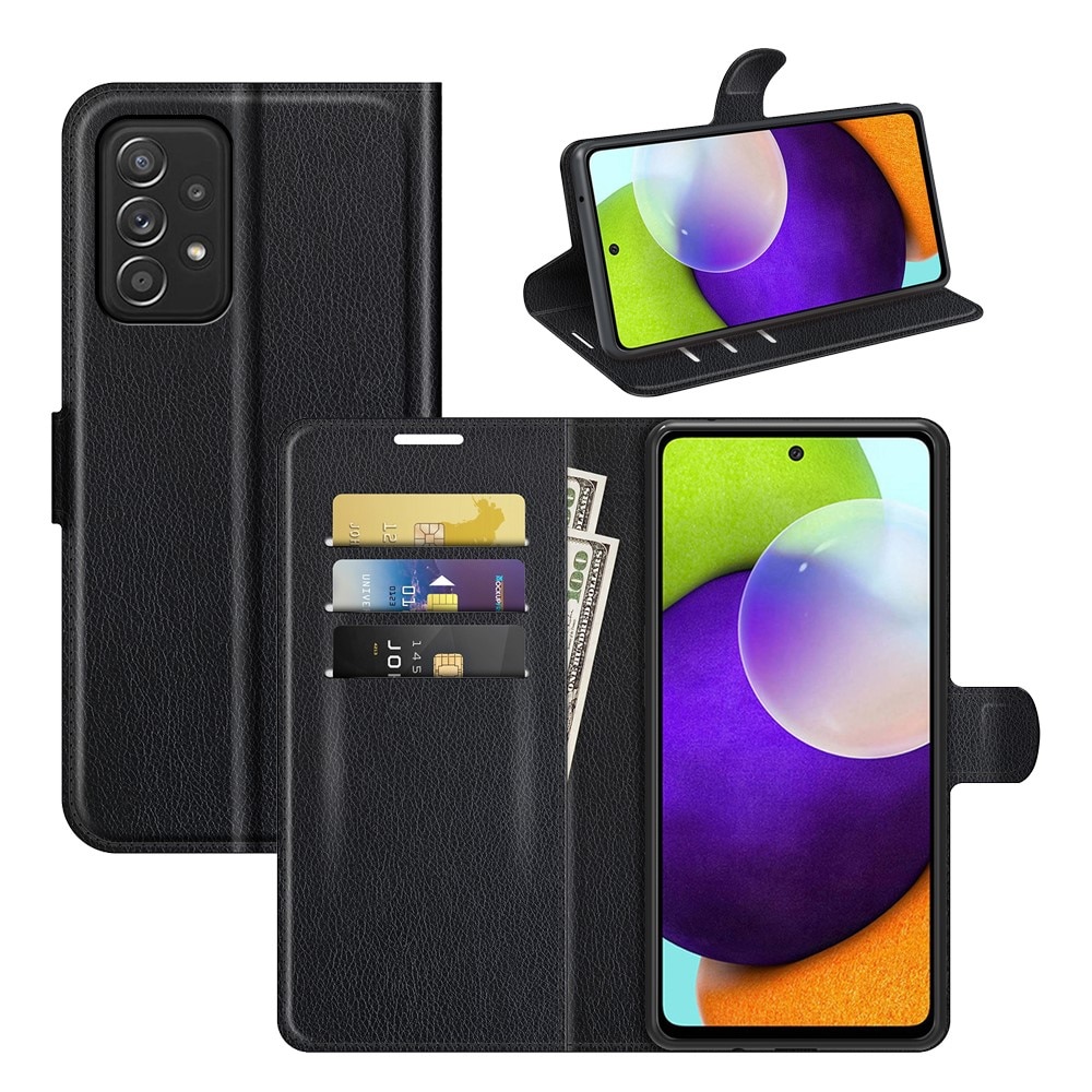 Funda cartera Samsung Galaxy A52 5G Negro