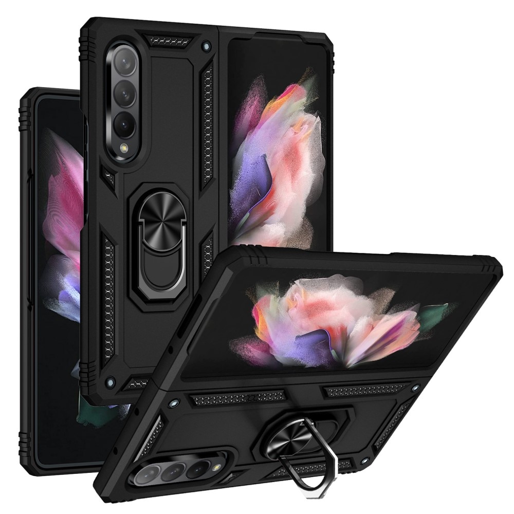 Funda híbrida Tech Ring Samsung Galaxy Z Fold 3 negro