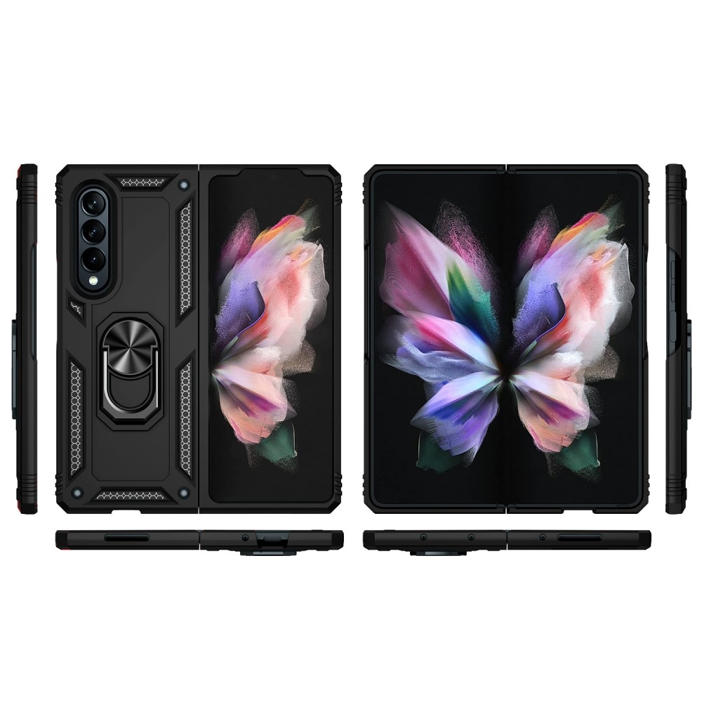 Funda híbrida Tech Ring Samsung Galaxy Z Fold 3 negro