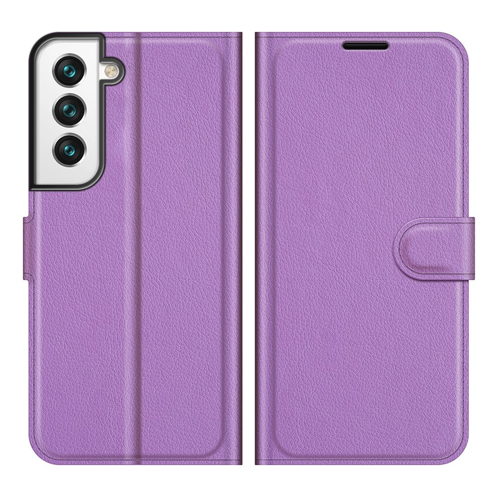 Funda cartera Samsung Galaxy S22 Púrpura