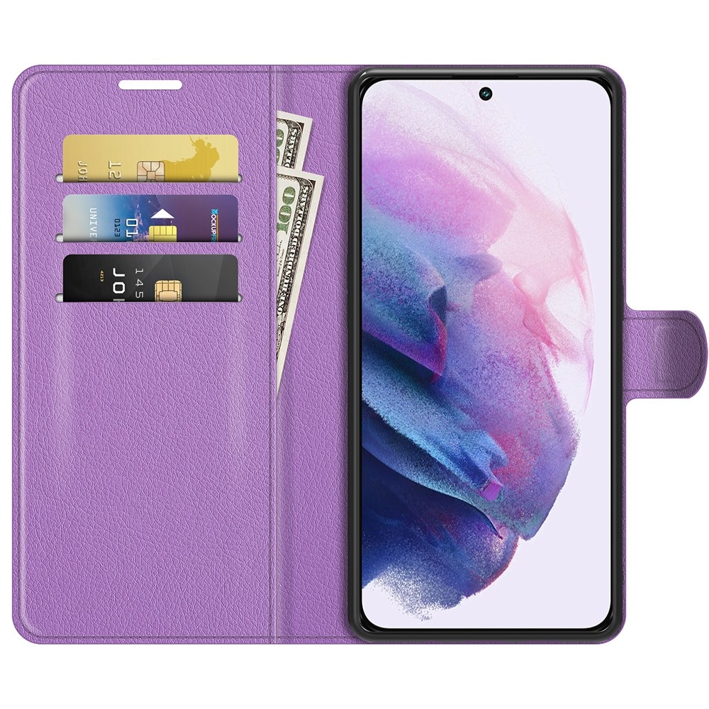 Funda cartera Samsung Galaxy S22 Púrpura
