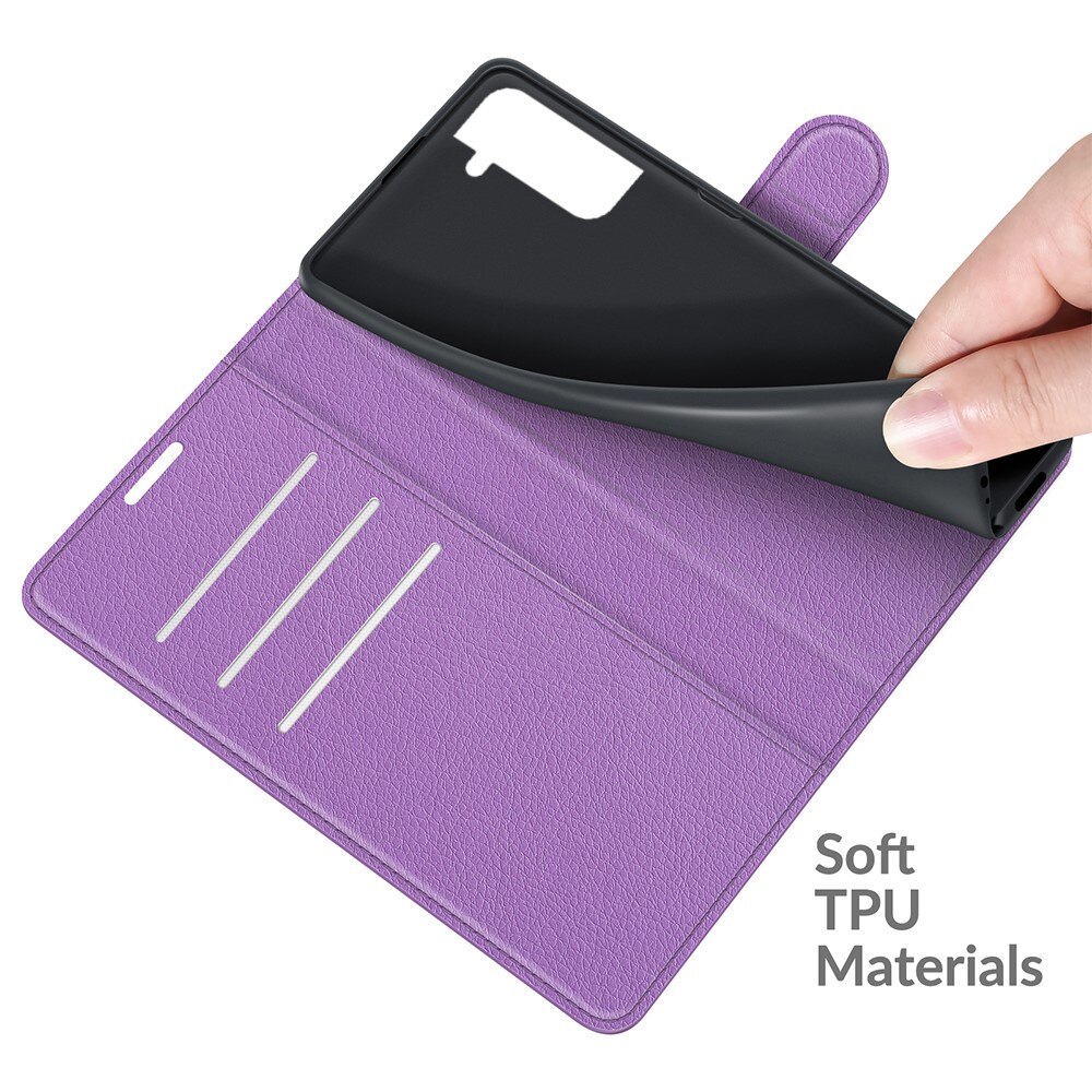 Funda cartera Samsung Galaxy S22 Púrpura