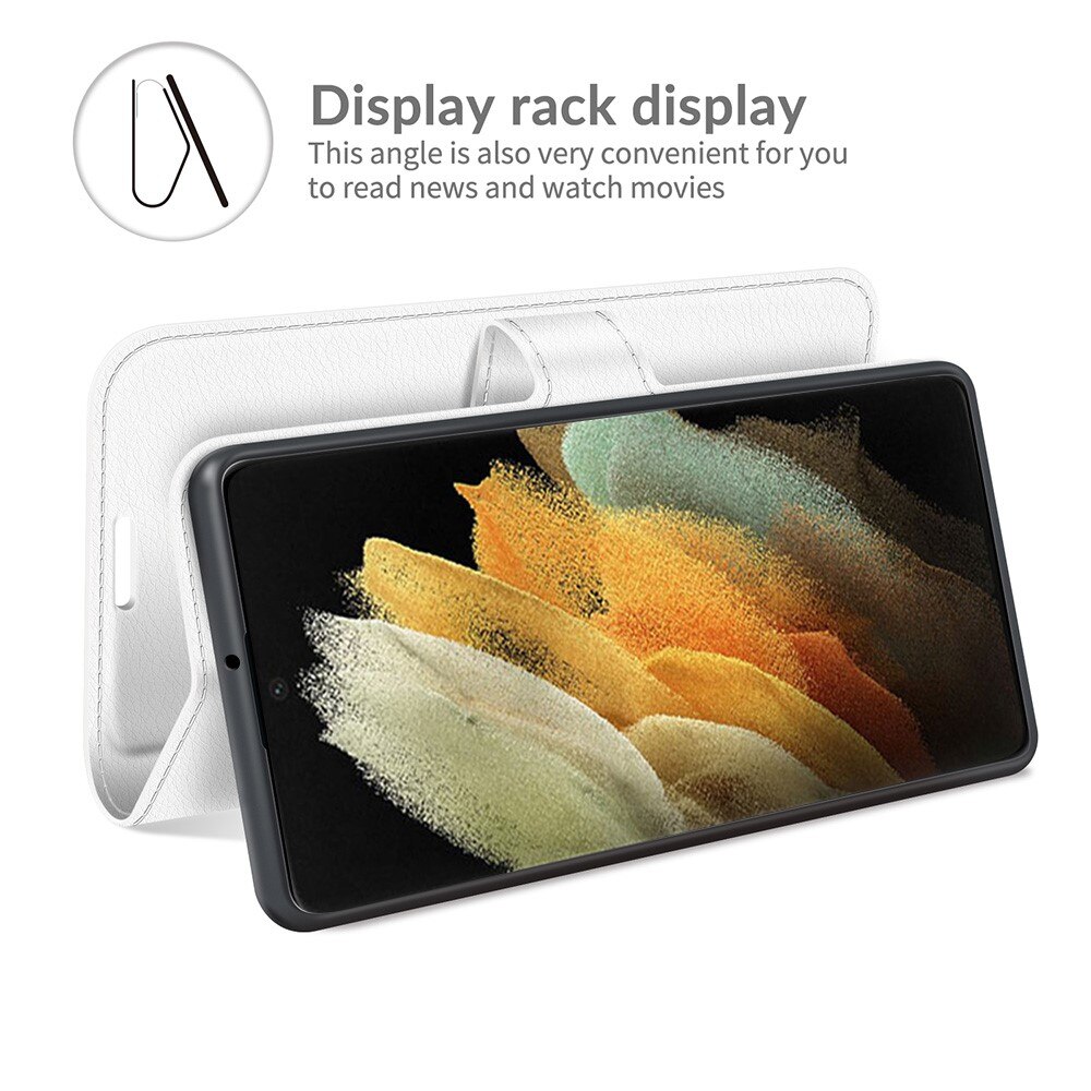 Funda cartera Samsung Galaxy S22 Ultra Blance
