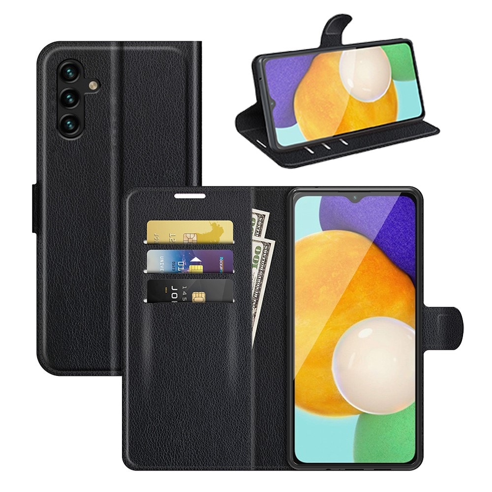 Funda cartera Samsung Galaxy A04s Negro