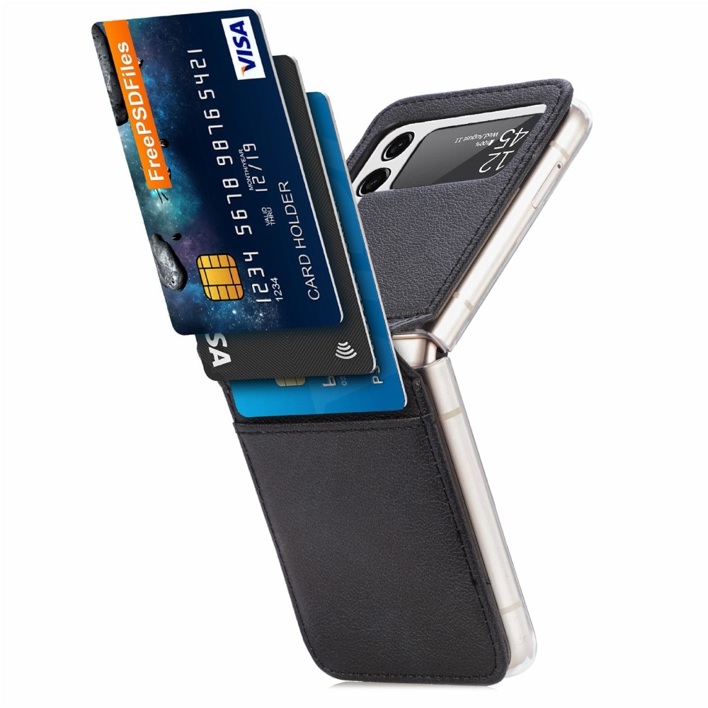 Cartera Slim Card Wallet Samsung Galaxy Z Flip 3 Negro