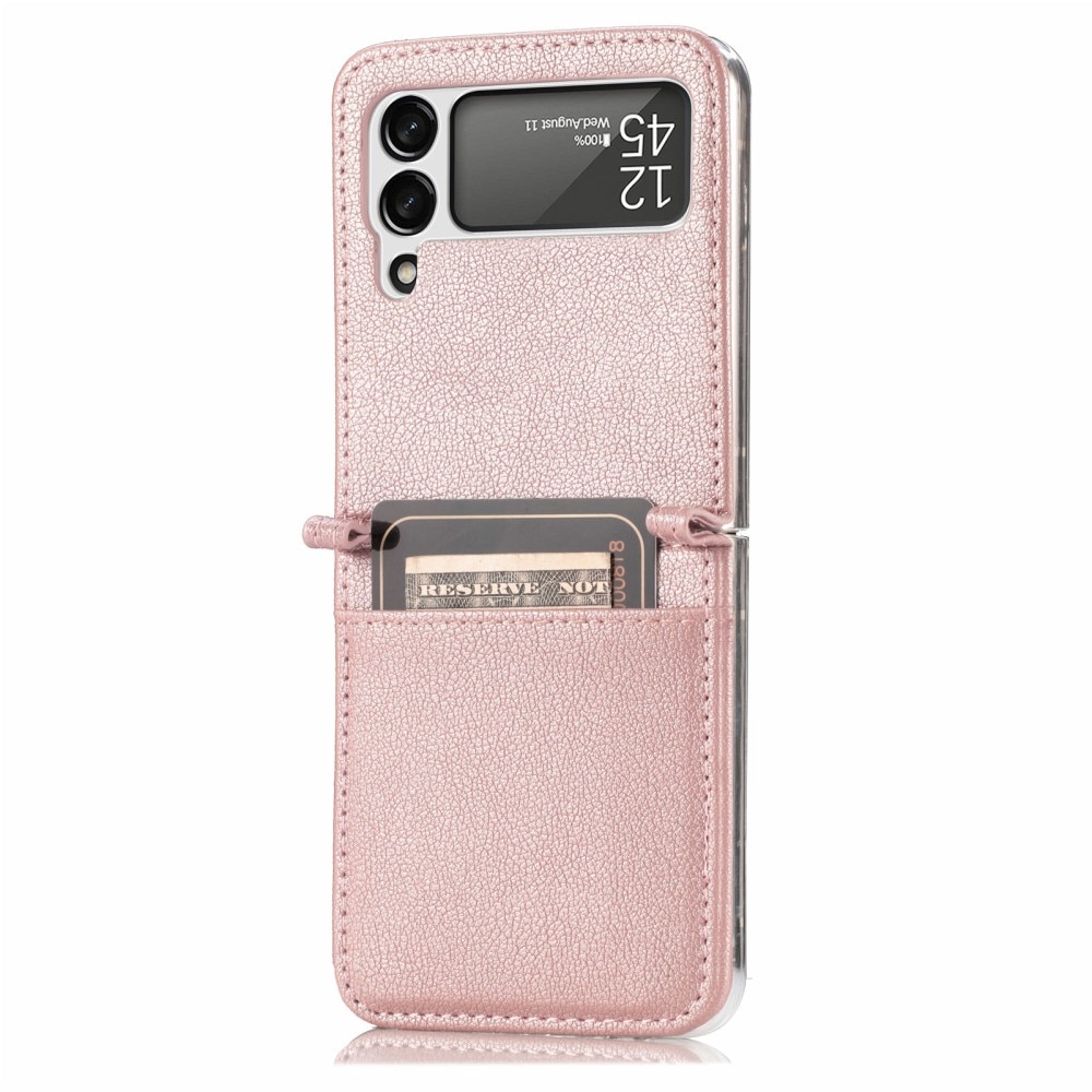 Cartera Slim Card Wallet Samsung Galaxy Z Flip 3 Rosado