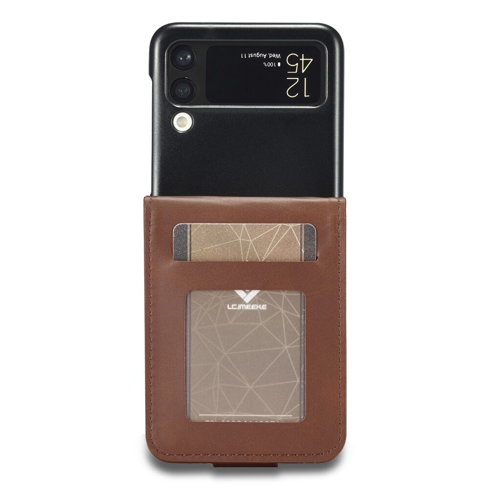 Cartera Samsung Galaxy Z Flip 3 Marrón