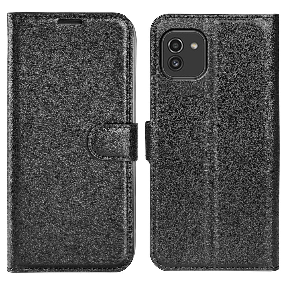 Funda cartera Samsung Galaxy A03 Negro