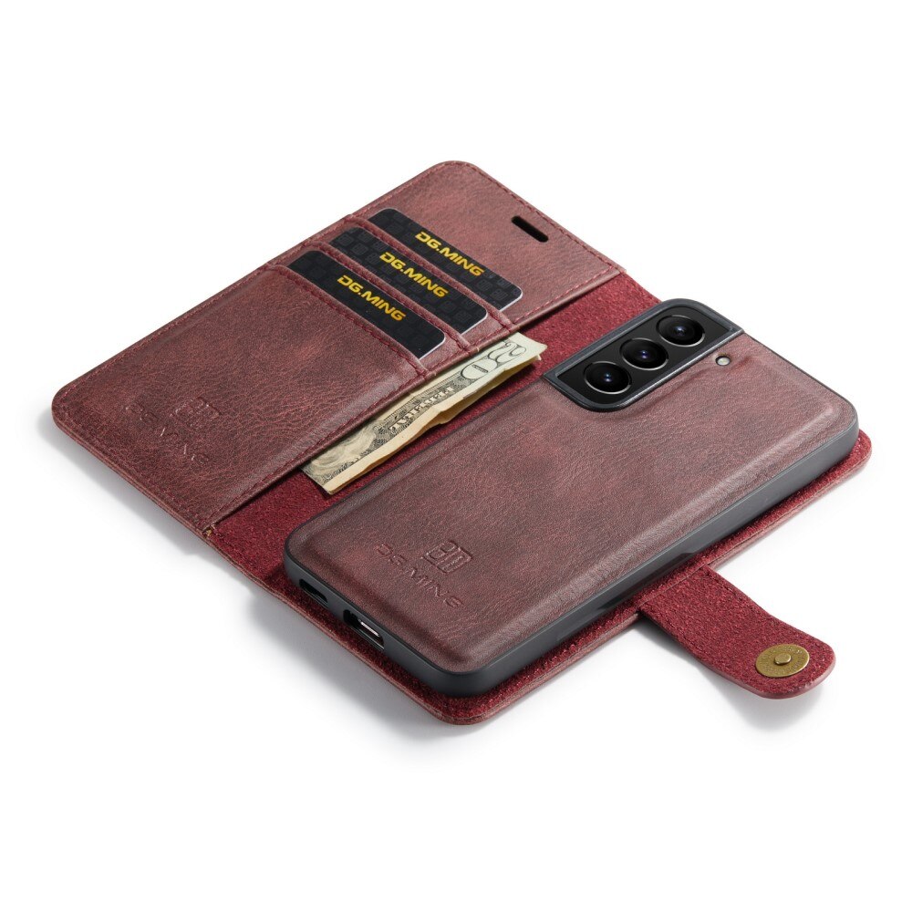 Cartera Magnet Wallet Samsung Galaxy S22 Plus Rojo