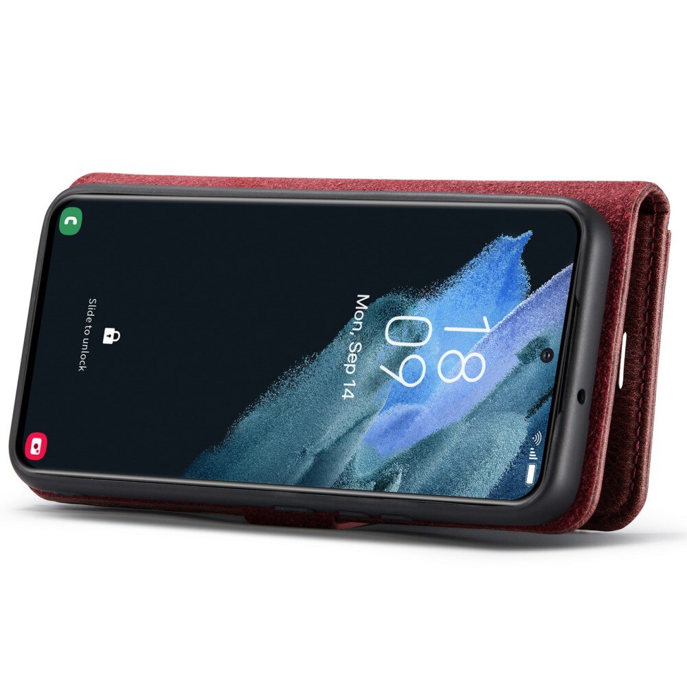 Cartera Magnet Wallet Samsung Galaxy S22 Plus Rojo