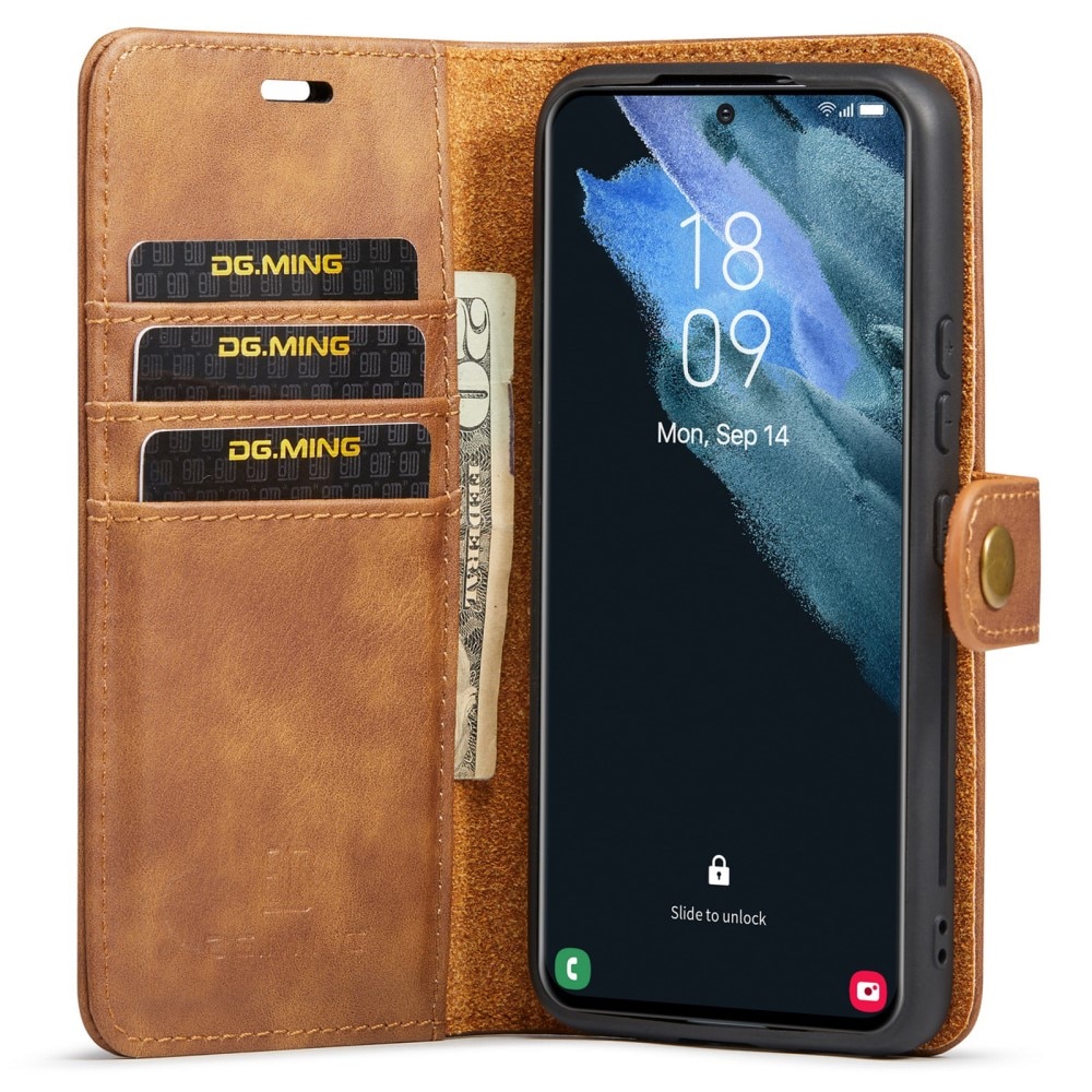 Cartera Magnet Wallet Samsung Galaxy S22 Plus Cognac