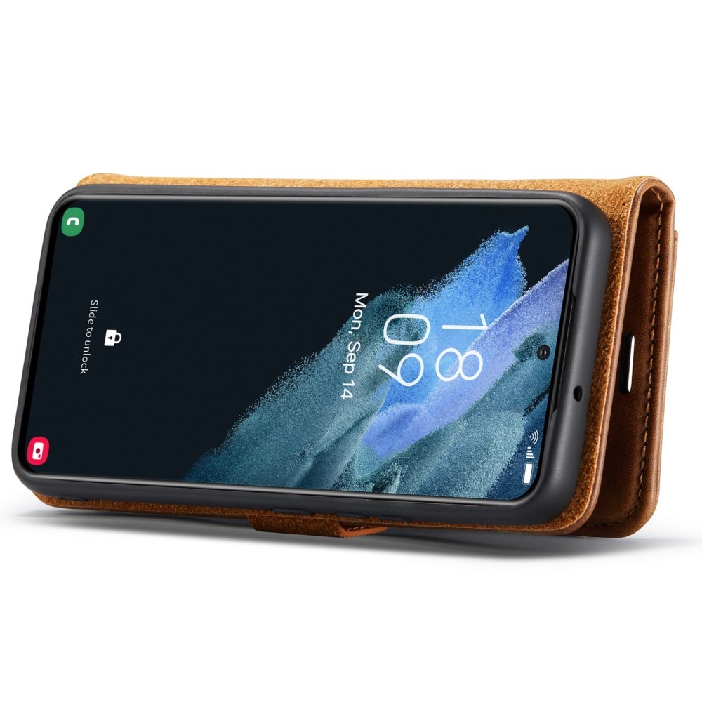 Cartera Magnet Wallet Samsung Galaxy S22 Plus Cognac