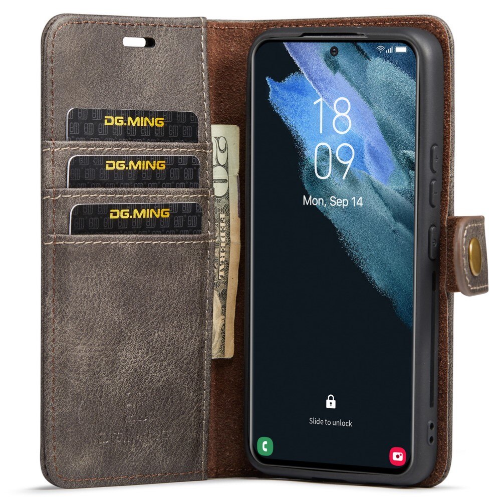 Cartera Magnet Wallet Samsung Galaxy S22 Plus Brown