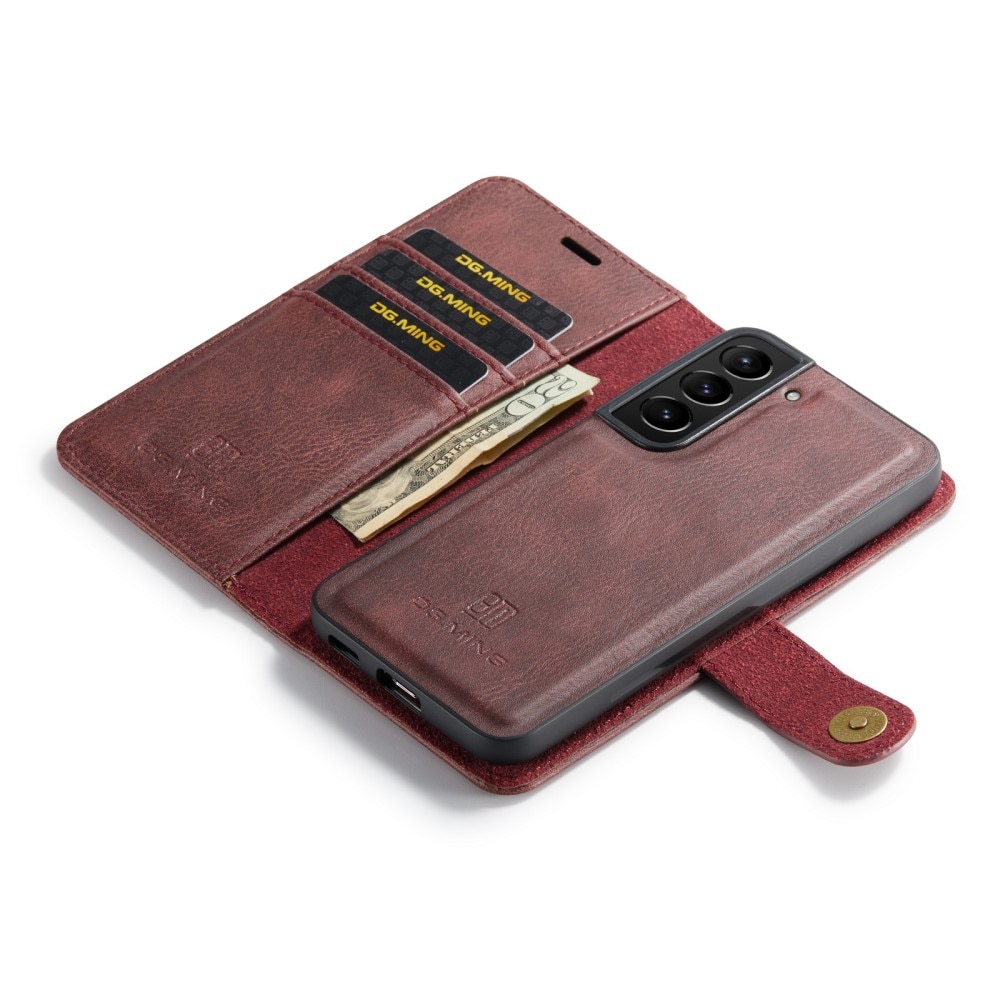 Cartera Magnet Wallet Samsung Galaxy S22 Rojo