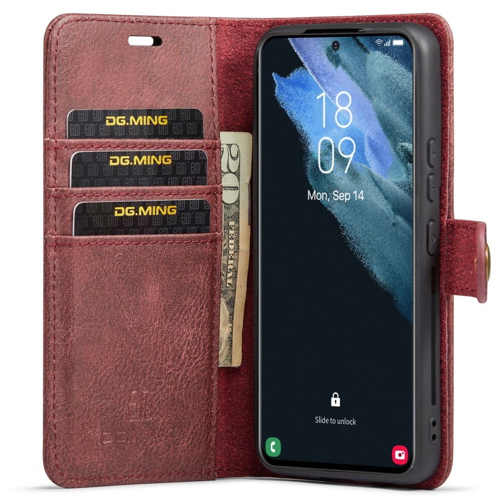 Cartera Magnet Wallet Samsung Galaxy S22 Rojo
