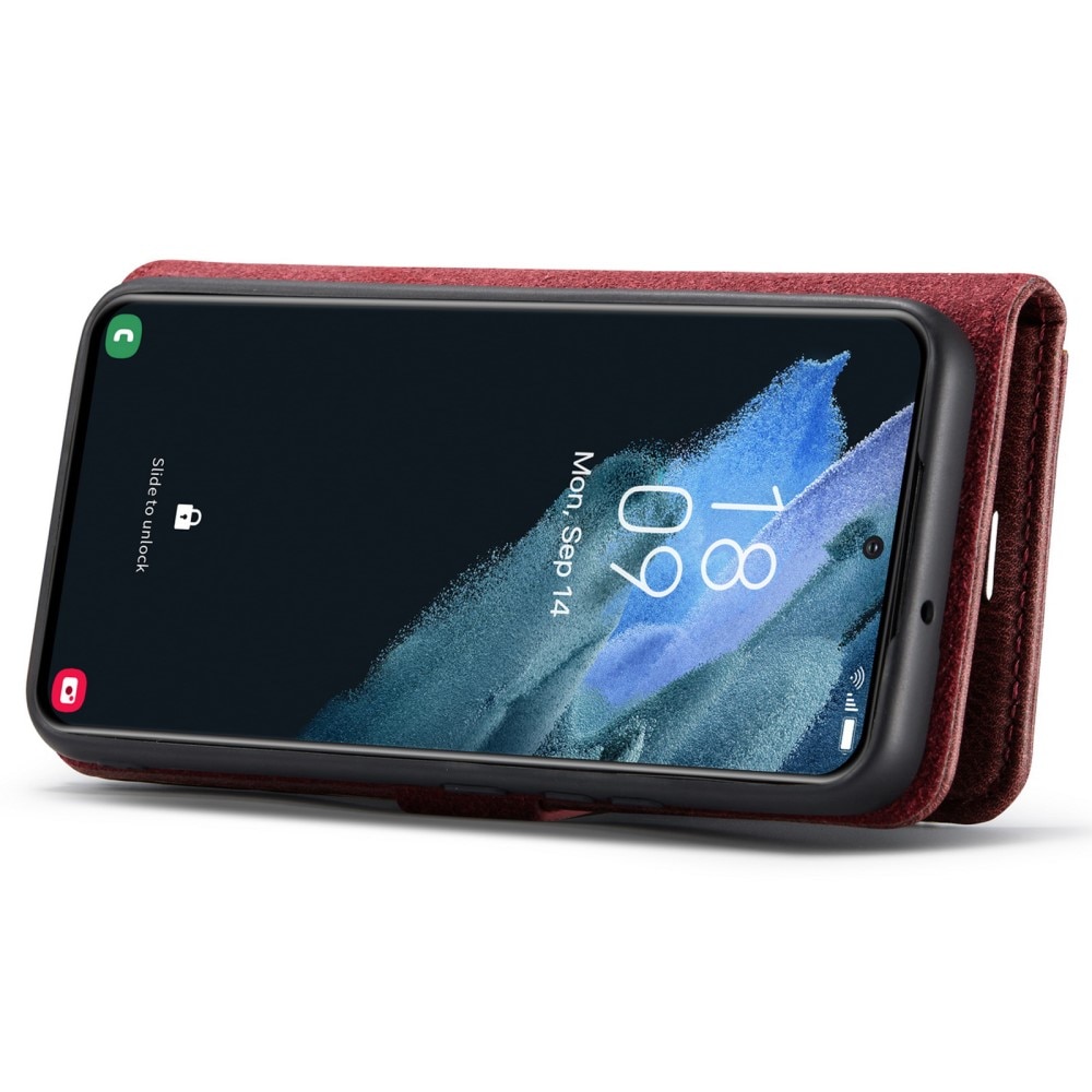 Cartera Magnet Wallet Samsung Galaxy S22 Rojo