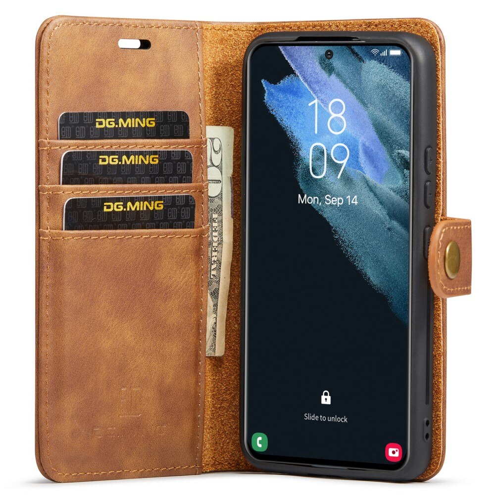 Cartera Magnet Wallet Samsung Galaxy S22 Cognac