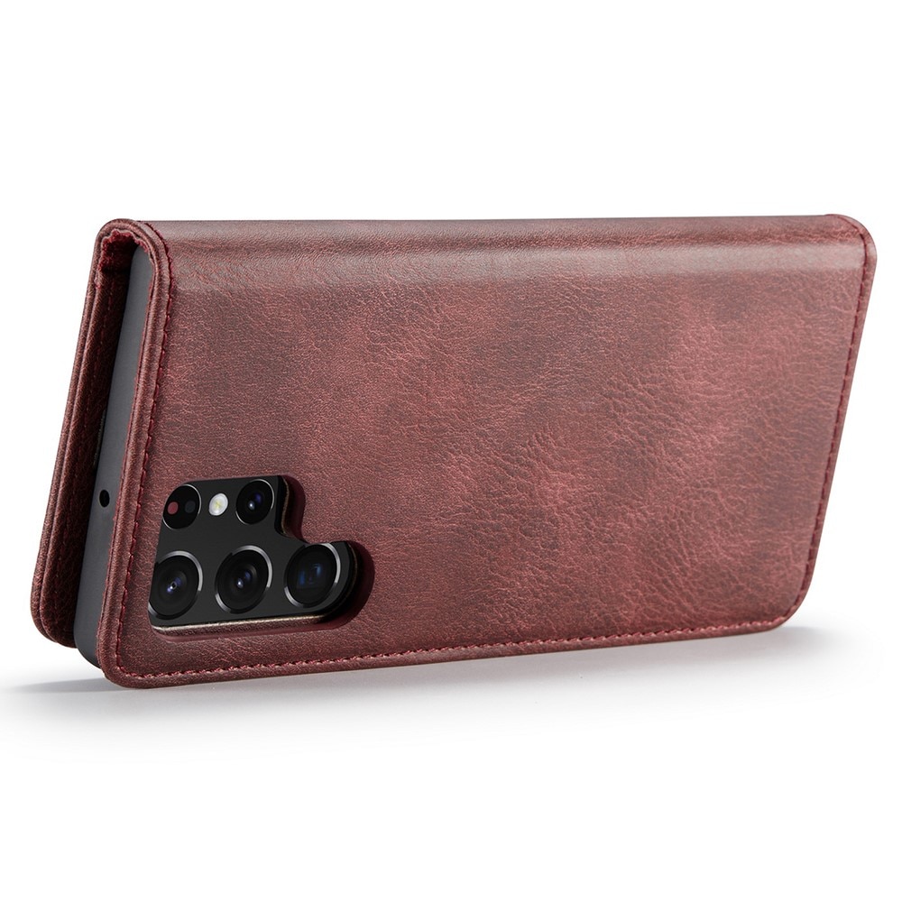 Cartera Magnet Wallet Samsung Galaxy S22 Ultra Rojo