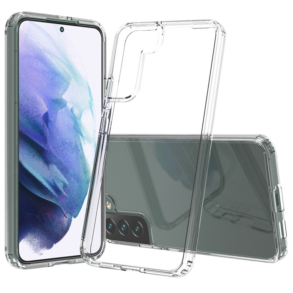 Funda híbrida Crystal Hybrid para Samsung Galaxy S22 Plus, transparente