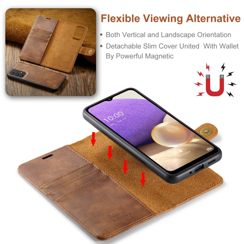 Cartera Magnet Wallet Samsung Galaxy A33 Cognac