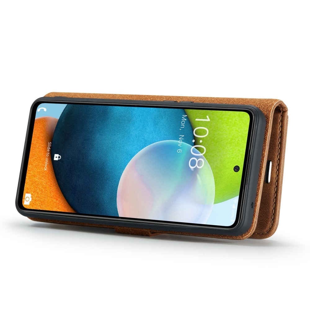 Cartera Magnet Wallet Samsung Galaxy A53 Cognac