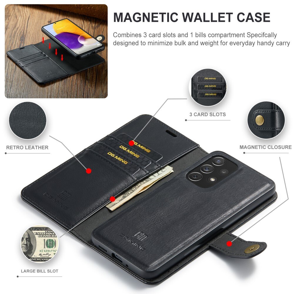 Cartera Magnet Wallet Samsung Galaxy A73 5G Negro