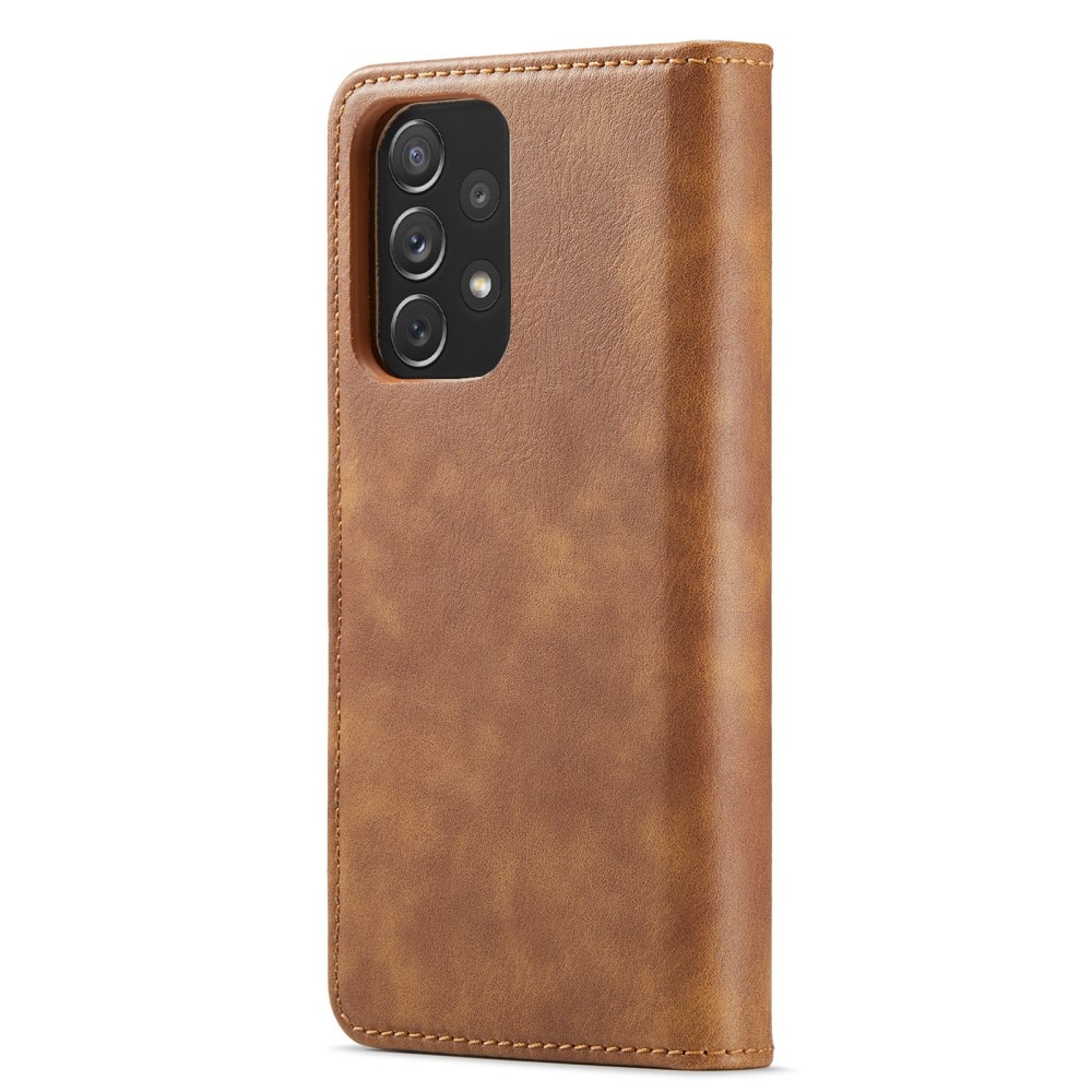 Cartera Magnet Wallet Samsung Galaxy A73 5G Cognac