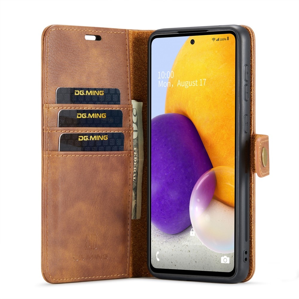 Cartera Magnet Wallet Samsung Galaxy A73 5G Cognac