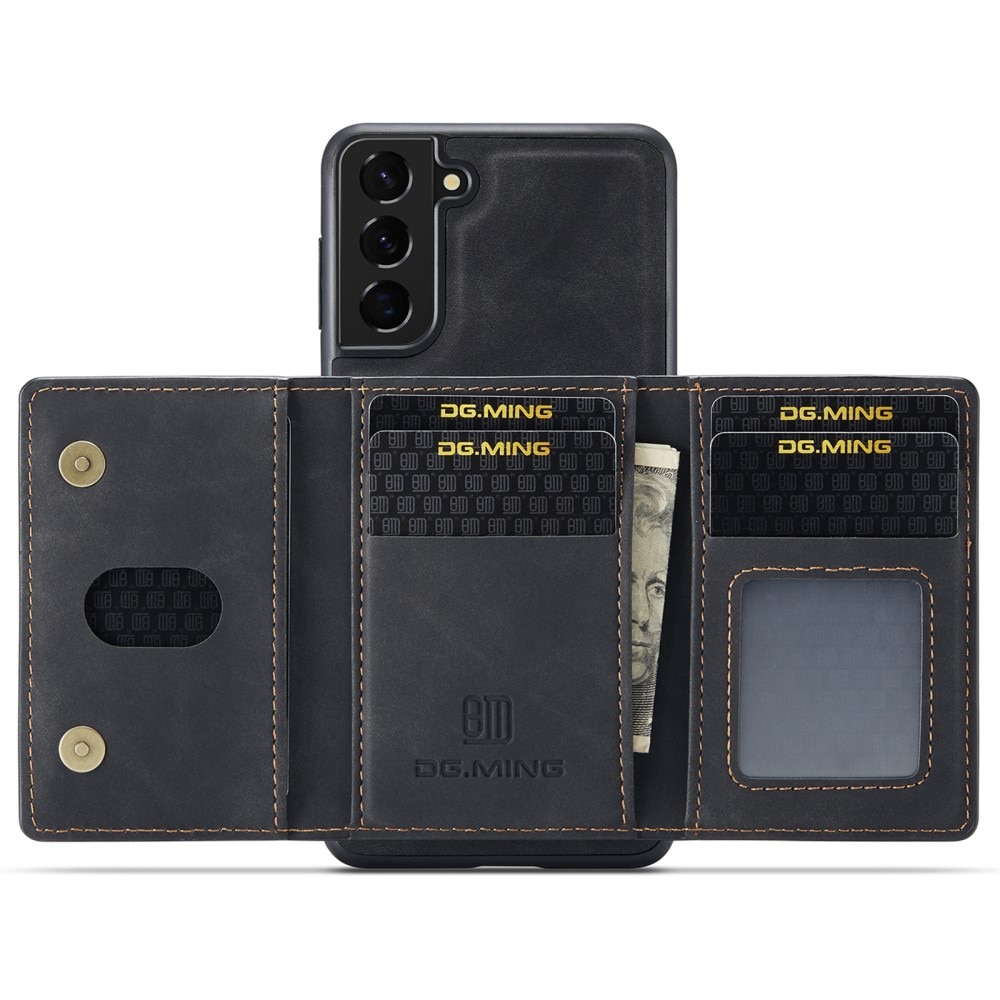 Funda Magnetic Card Slot Samsung Galaxy S22 Plus Black