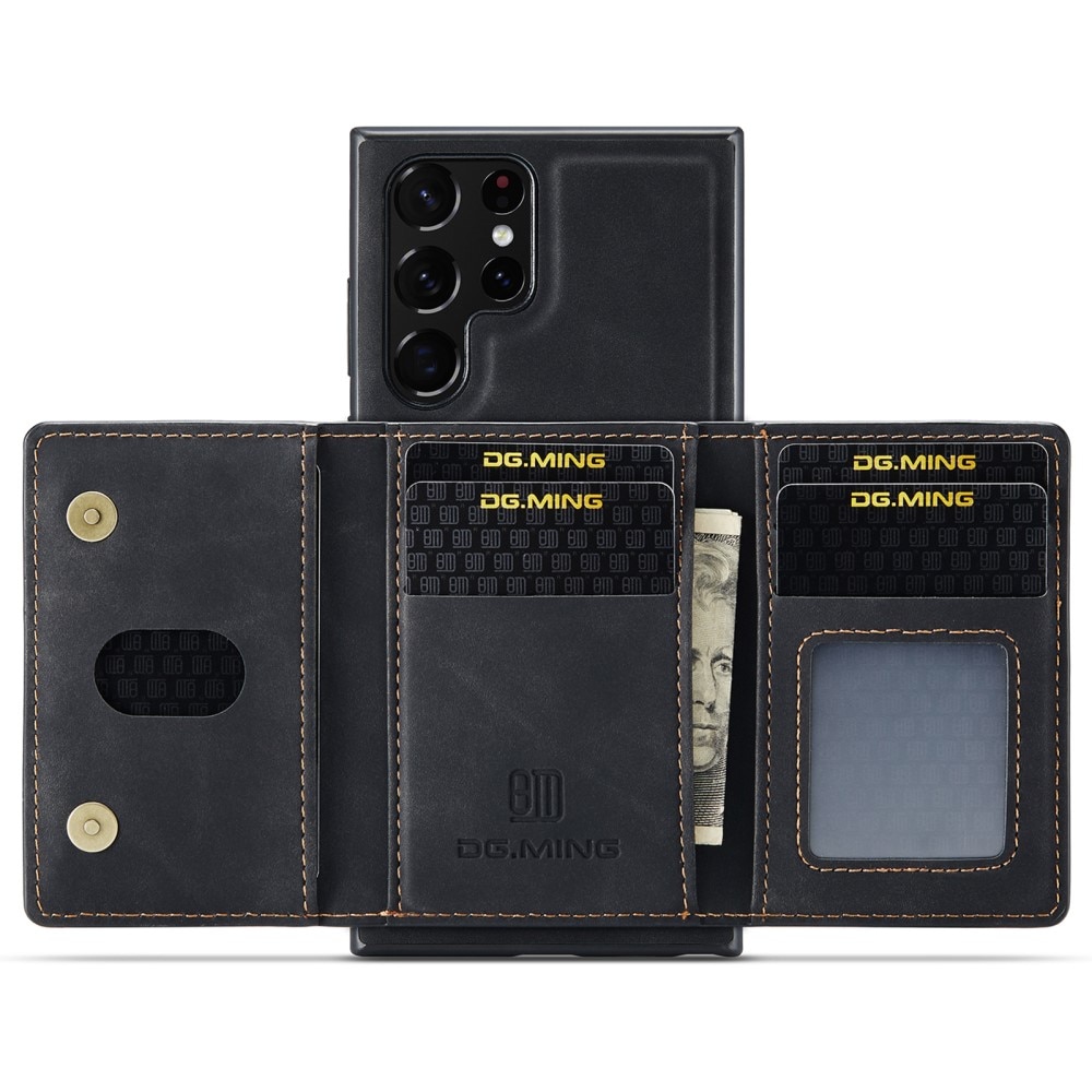 Funda Magnetic Card Slot Samsung Galaxy S22 Ultra Black