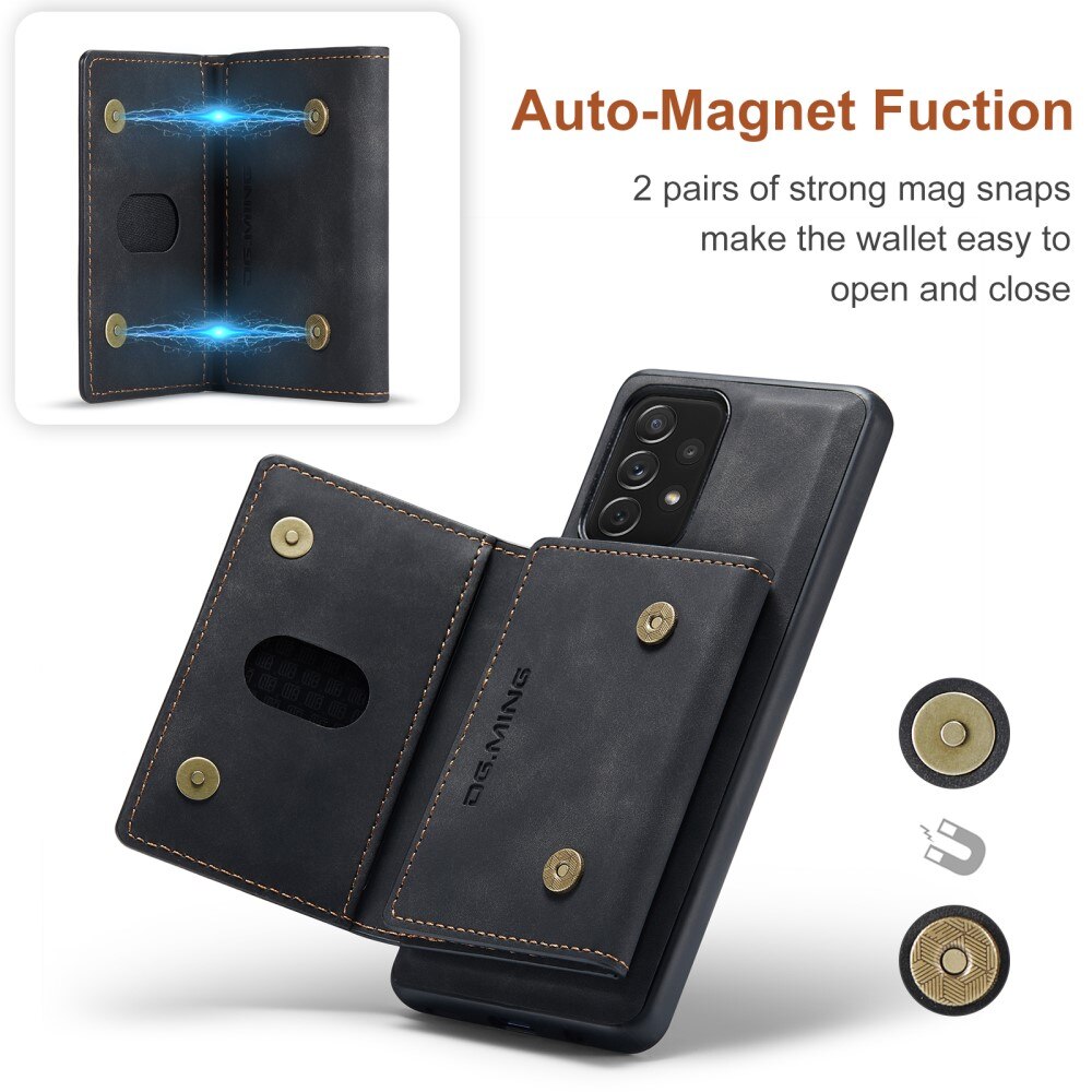 Funda Magnetic Card Slot Samsung Galaxy A33 Black