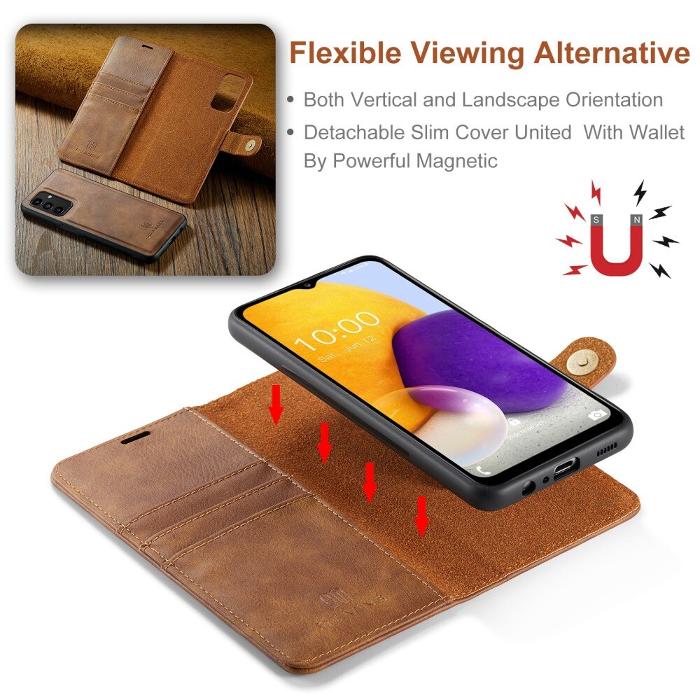 Cartera Magnet Wallet Samsung Galaxy A13 Coñac