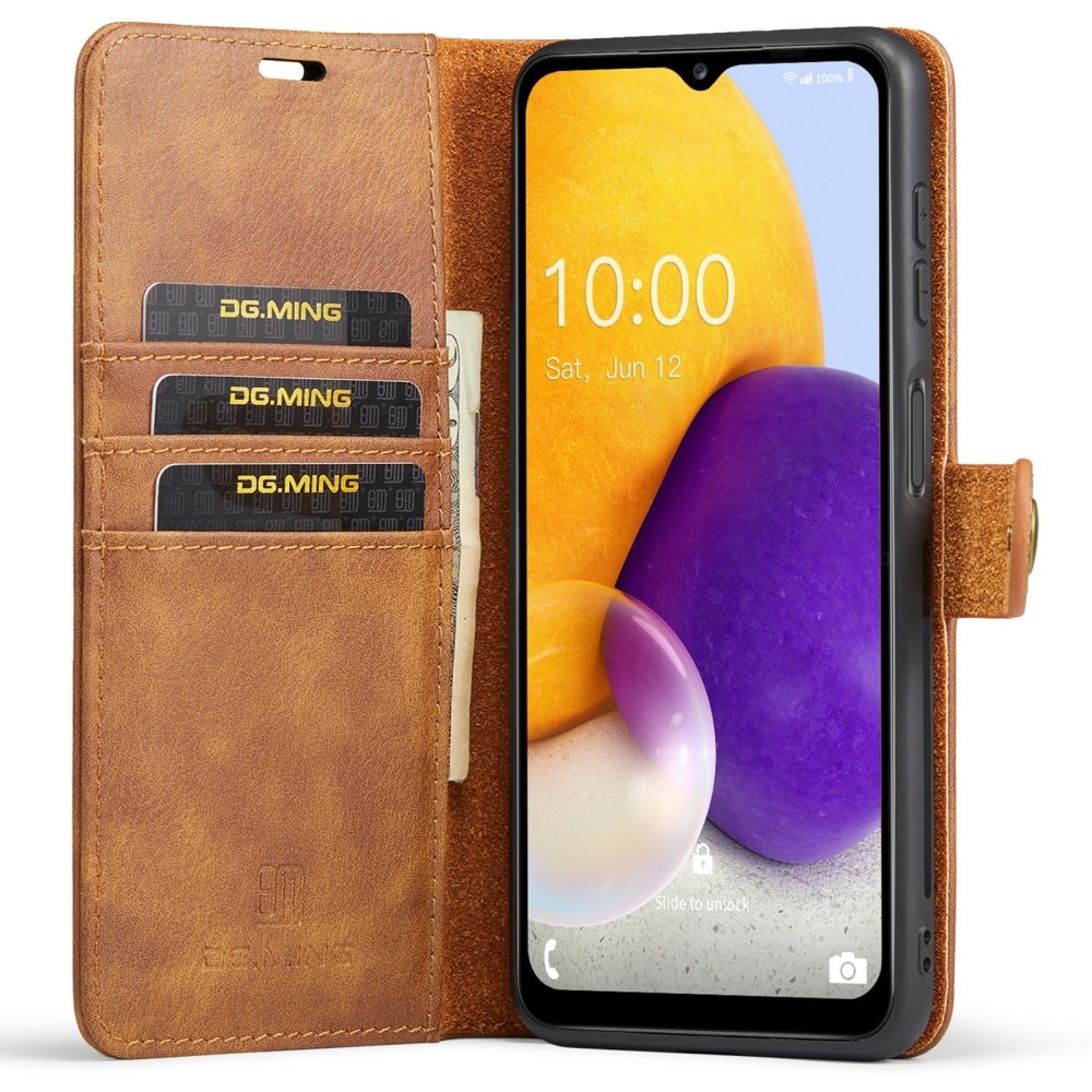 Cartera Magnet Wallet Samsung Galaxy A13 Cognac