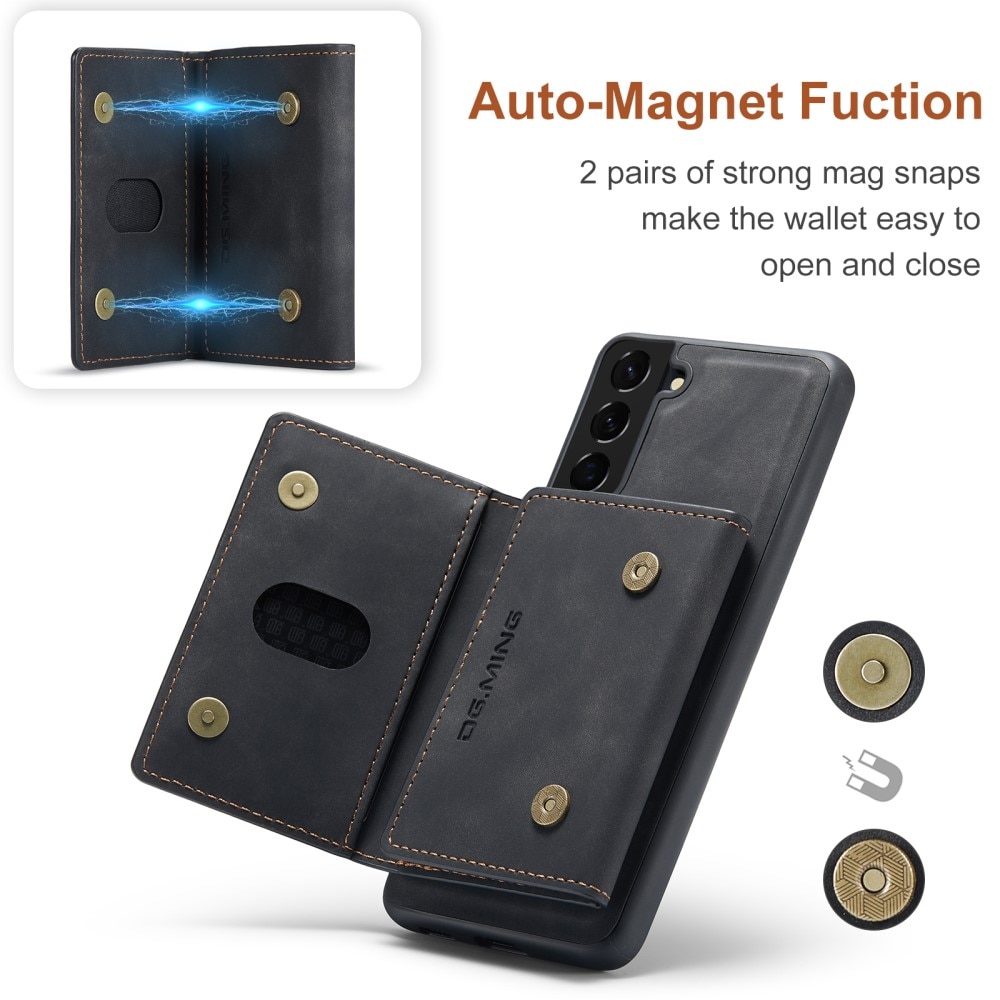 Funda Magnetic Card Slot Samsung Galaxy S22 Black