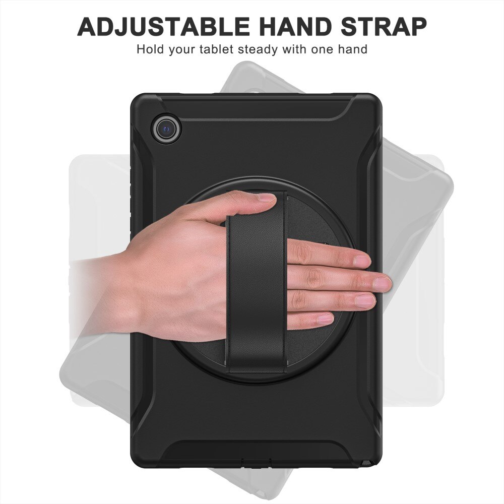 Funda híbrida a prueba de golpes Samsung Galaxy Tab A8 10.5 Negro