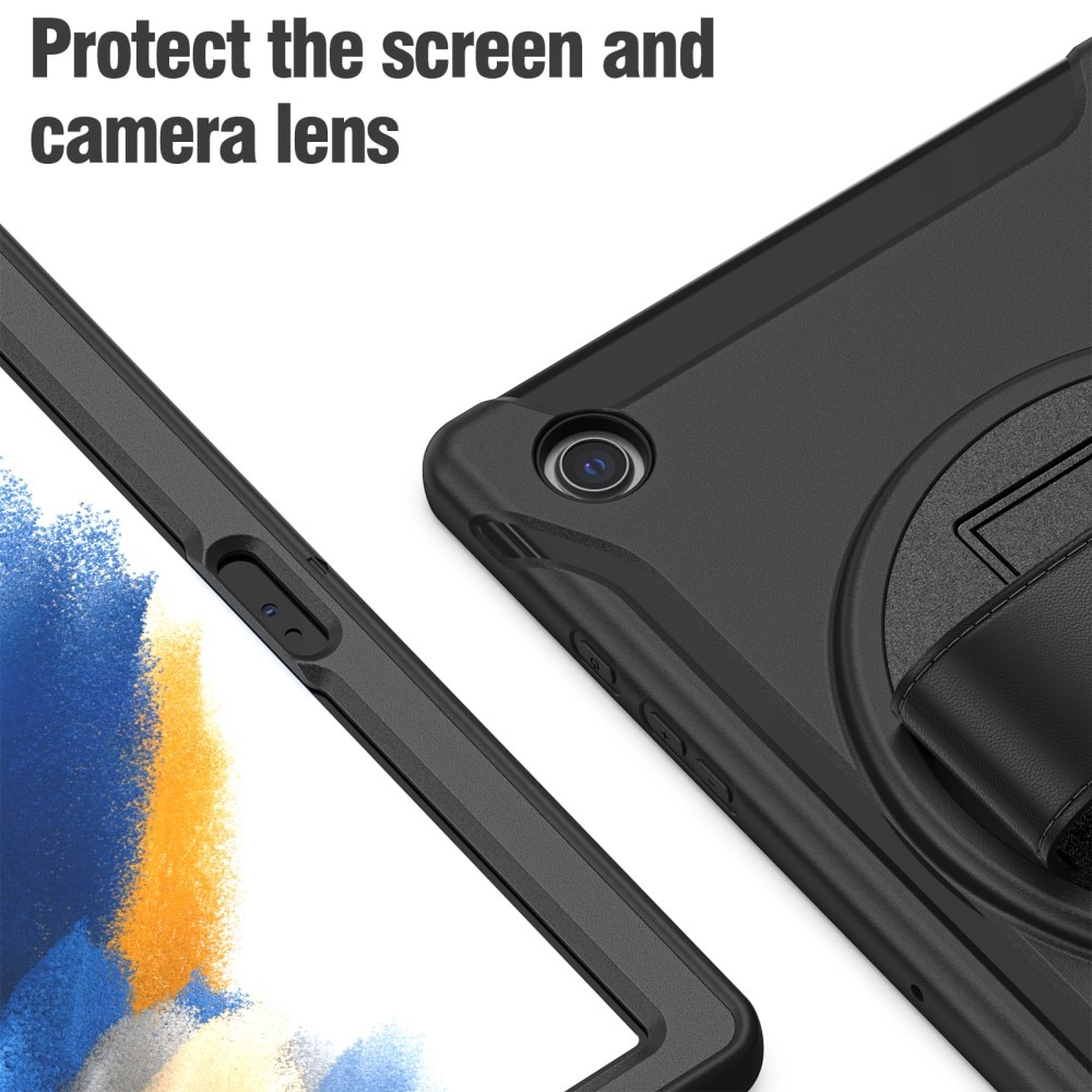 Funda híbrida a prueba de golpes Samsung Galaxy Tab A8 10.5 Negro